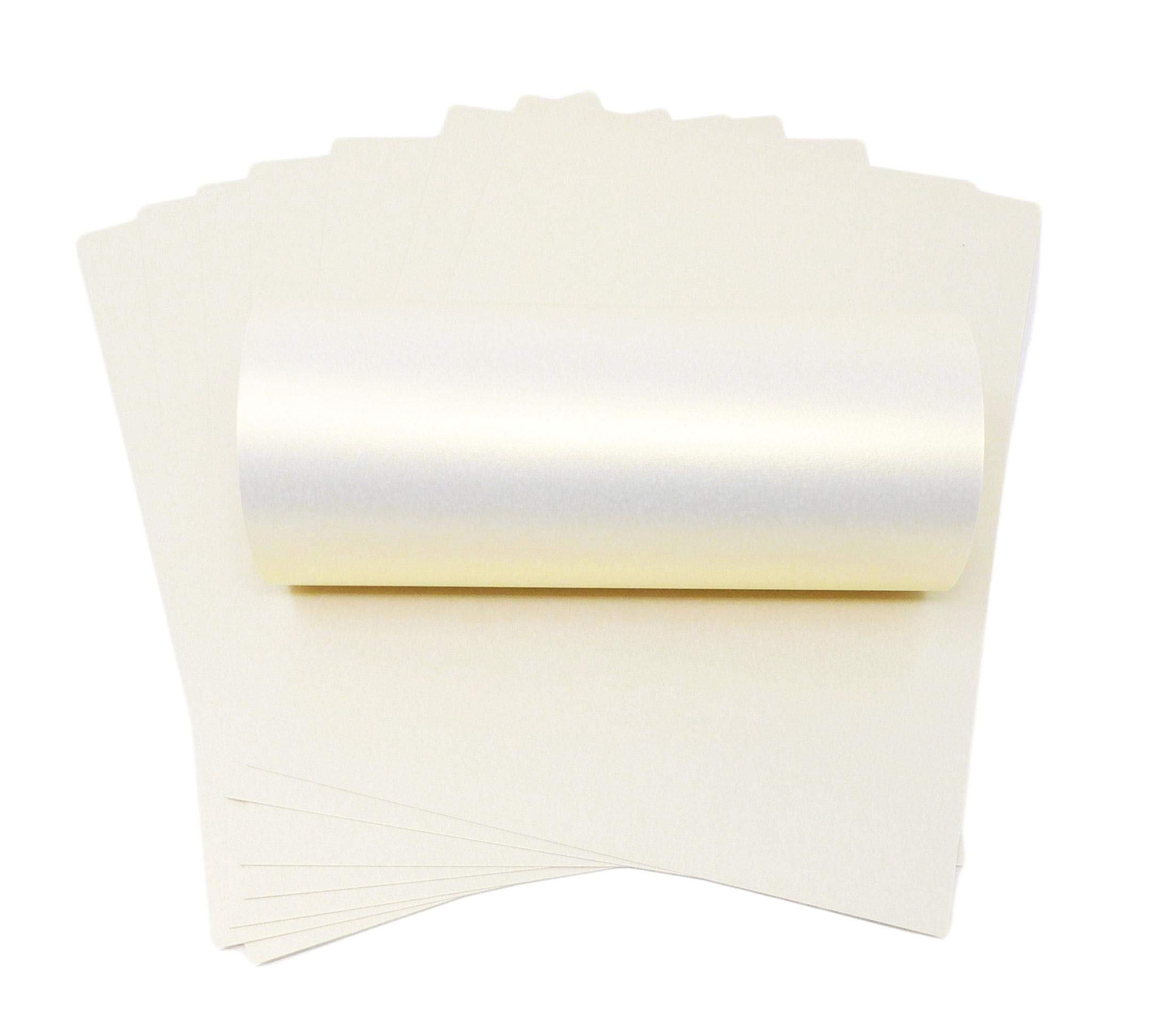 papier Sheer Honey / White パピエ Amazon.com : 10 x A4 White With Gold Shimmer Pearlescent